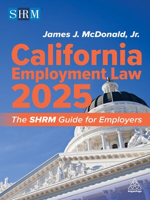 cover image of California Employment Law 2025